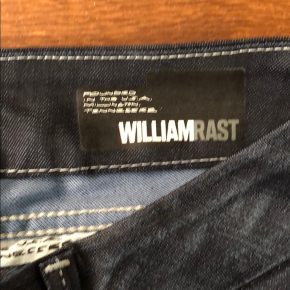 3 🟪 for $40 
William Rast dark wash Jeans Straight size 28 - Picture 7 of 9